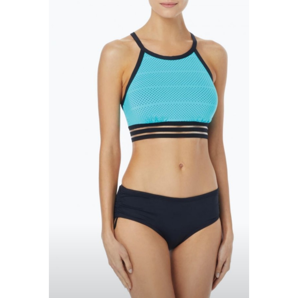 💙♠️ Beach House Lasercut Racerback Bikini Top